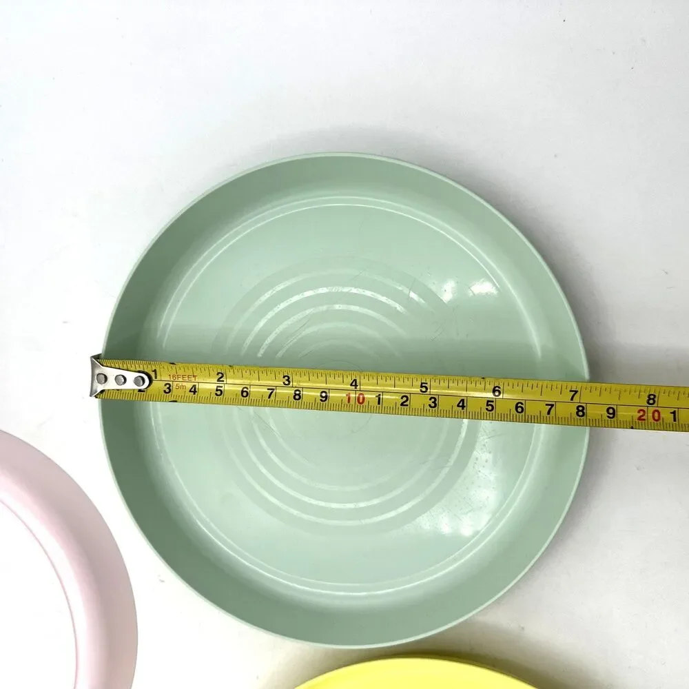 Set Of 3 Ikea Kalas Children's Dinner Plates Multicolored 7